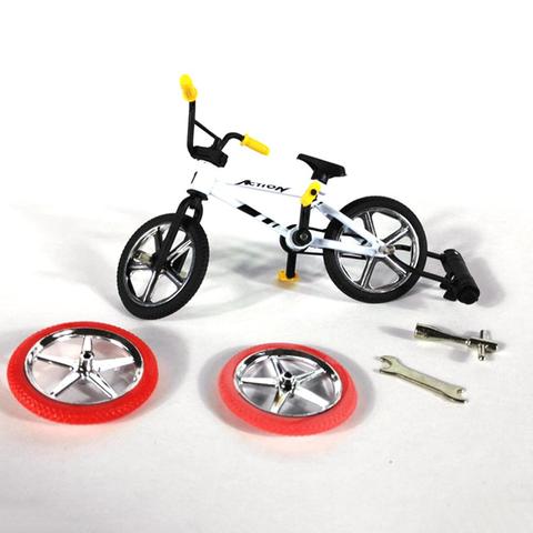 Mini bicicleta de dedo de aleación para niños, modelo de bicicleta BMX, ventiladores de bicicleta, juguete para regalo de cumpleaños ► Foto 1/6