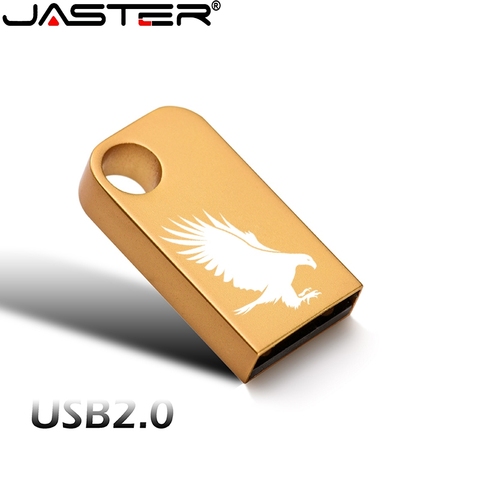 Mini unidad Flash USB de Metal de alta velocidad, 4GB, 16GB, 32GB, 64GB, 128GB, regalos con logo personalizado ► Foto 1/6