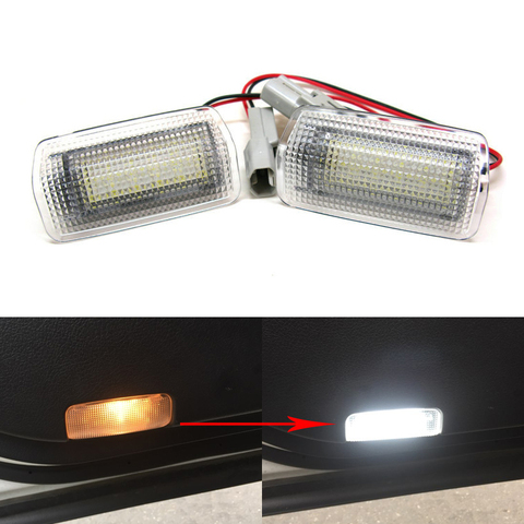 Super brillante 6000K blanco LED COCHE luz de cortesía de puerta para TOYOTA Prius Camry alphard Isis estima para Lexus IS250 RX350 ► Foto 1/5