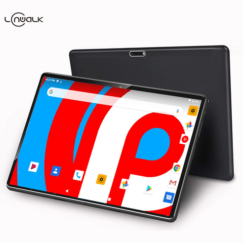 ¡Novedad de 2022! Tablet PC de 10 pulgadas Android 9,0 32GB ROM Quad Core 4 núcleos cámaras duales 5.0MP 1280*800 IPS tabletas de teléfono + regalos ► Foto 1/6