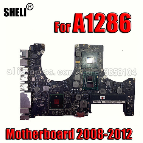Placa base A1286, placa lógica de 15 pulgadas, 2010G, para Macbook Pro, LG, Cable incorporado, SHELI ► Foto 1/6