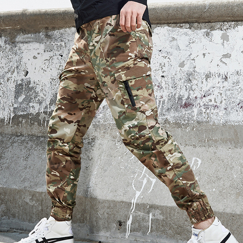 Enteritos de pantalones largos para hombre, impermeables, pies de viga, militar, táctico, Trekking, Camping, Escalada, Deportes de pesca ► Foto 1/6