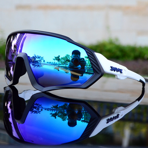 Gafas Estilo negro ciclismo de montaña para hombre y mujer, lentes de sol deportivas para ciclismo de montaña ► Foto 1/6