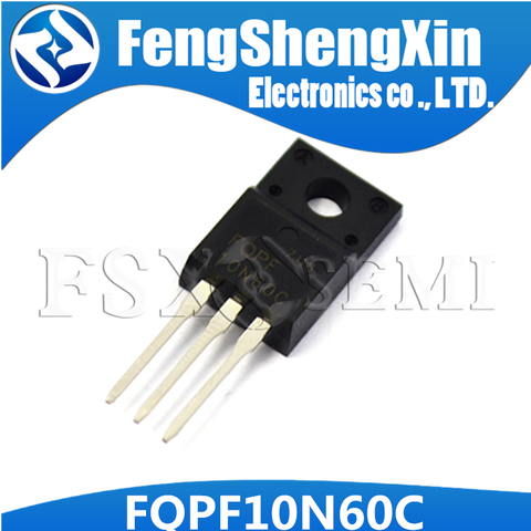 10 unids/lote FQPF10N60C TO-220F 10N60C 10N60 TO220 FQPF10N60 transistor MOSFET ► Foto 1/3