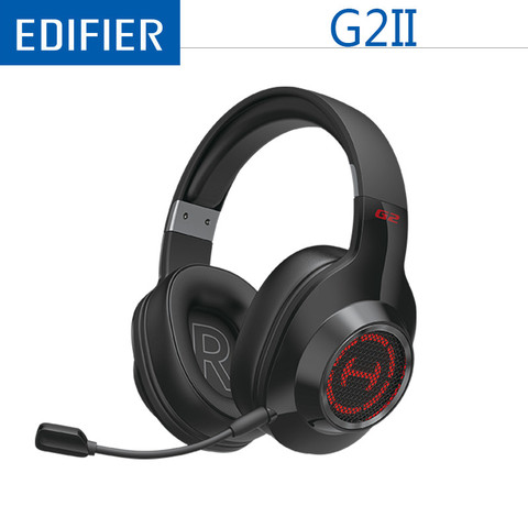 EDIFIER G2II juego de auriculares 7,1 Virtual de sonido envolvente estéreo 50mm controlador RGB dinámica de fondo con micrófono HD Control de voz ► Foto 1/6