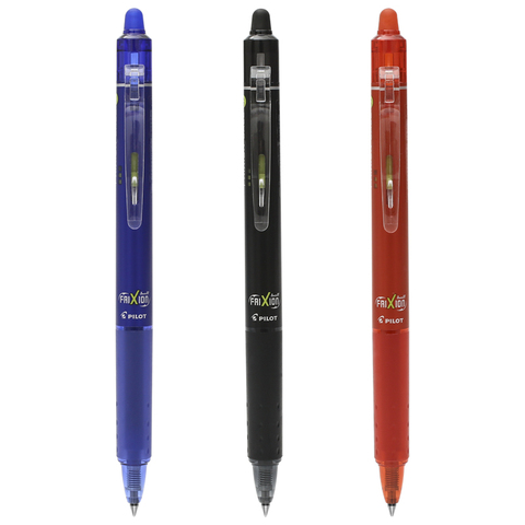 Pilot Frixion Ball Knock bolígrafo de tinta de Gel borrable retráctil s, punta fina 0,7mm-tinta azul-Conjunto de valor bolígrafo de tinta de Gel ► Foto 1/5