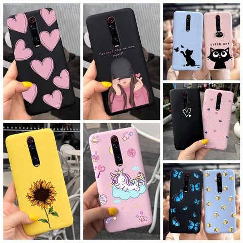 Funda protectora de lujo para Xiaomi Mi 9 T Redmi K20, funda trasera de silicona TPU con dibujos animados para Xiaomi Mi9T Mi 9 T 9 T Pro ► Foto 1/6