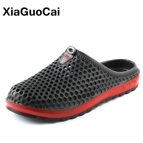 Zapatillas de hombre 2022 zuecos de verano Unisex zapatilla de playa EVA ligera par de Chanclas de secado rápido calzado para jardín Lovers Pool sandalias ► Foto 1/6