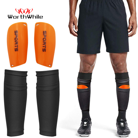 WorthWhile 1 par, fútbol, espinillera de fútbol, adolescentes, calcetines, almohadillas, escudos profesionales, mallas, shinguard, mangas, equipo protector ► Foto 1/6