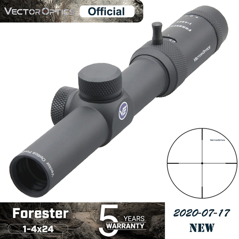 Forester-mira telescópica óptica vectorial JR 1-4x24, para Rifle óptico de borde a borde, 1/2 MOA, 223, 5,56mm, 7,62mm y Airsoft ► Foto 1/6