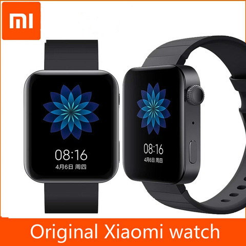 2022 Xiaomi Mi reloj GPS NFC WIFI Android reloj inteligente Bluetooth deportes Fitness Monitor de ritmo cardíaco ► Foto 1/6