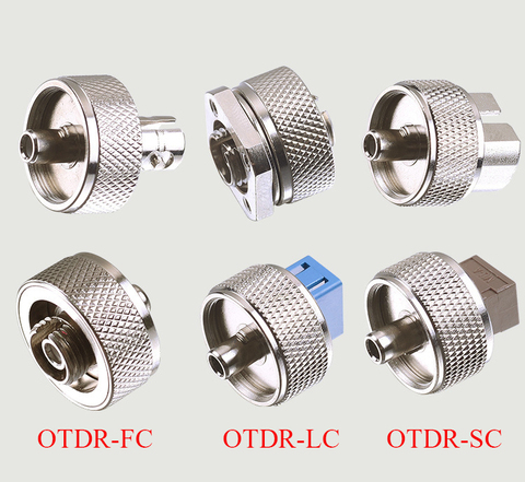 OTDR-conector de transferencia FC ST SC LC, adaptador OTDR de fibra óptica para reflectómetro de campo de tiempo óptico ► Foto 1/6
