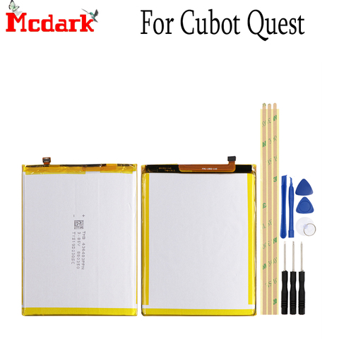 Batería de repuesto de alta calidad para teléfono inteligente Cubot Quest, batería de 4000mAh para teléfono inteligente Cubot Quest, incluye herramientas ► Foto 1/6