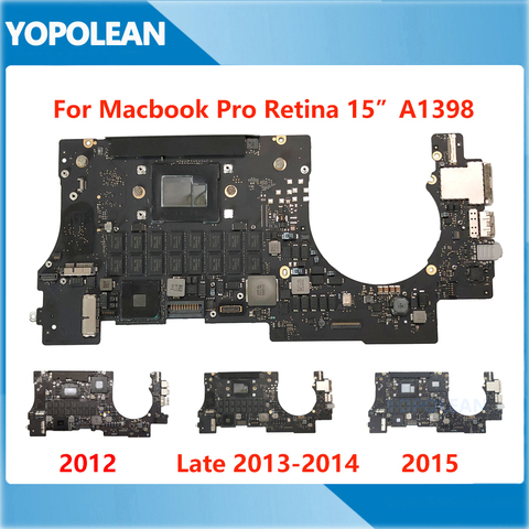 Original de la placa base para MacBook Pro Retina 15 
