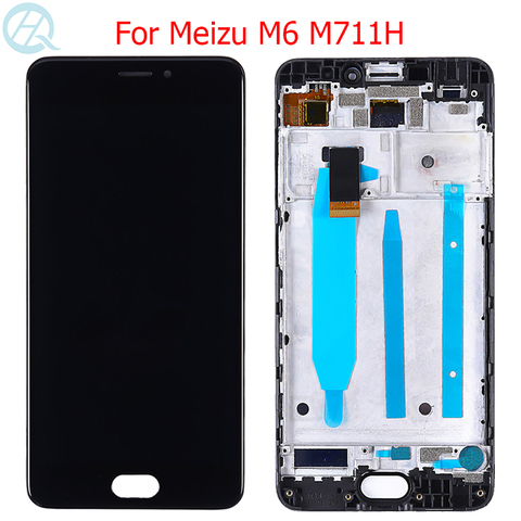 Meilan-pantalla LCD Original para Meizu M6, con Marco, pantalla táctil de 5,2 