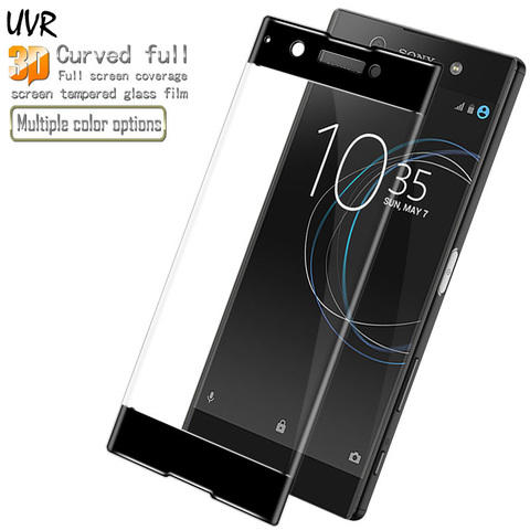 Para Sony Xperia XA1 3D curva completa de la cubierta de vidrio templado para Sony XA1 Ultra G3112 G3116 Dual Sim Protector de pantalla película protectora ► Foto 1/6