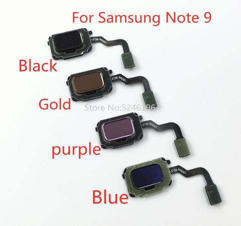 Botón de menú para volver a casa, Sensor de huella dactilar, Cable flexible para Samsung Galaxy Note 9, N960F, N960U, N960N, N9600, pieza de reparación táctil ► Foto 1/2