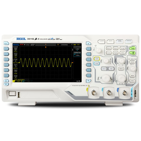 RIGOL DS1102Z-E osciloscopio Digital de 100MHz, 2 canales analógicos ► Foto 1/6