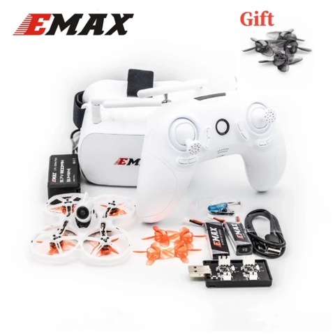 Regalo Emax Tinyhawk-II BNF/Kit de RTF Dron de carreras con visión en primera persona F4 5A 16000KV RunCam Nano2 25/100/200mW VTX 1S 2S con regalo ► Foto 1/6