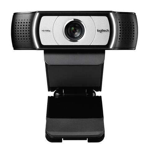 Logitech-Webcam de enfoque automático, cámara inteligente Full HD 1080P, USB, grabación de vídeo, chat, C930C, C930E, para PC y portátil ► Foto 1/6