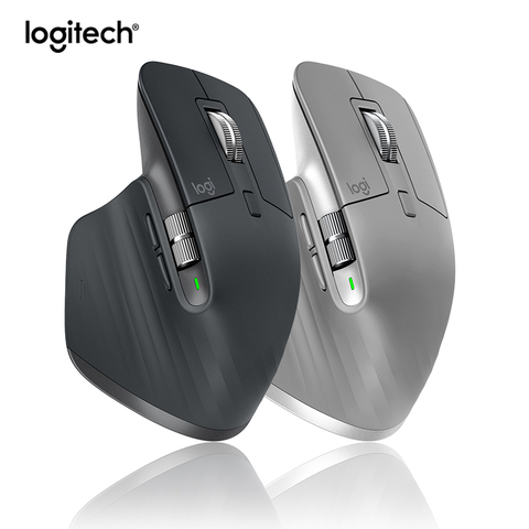 Ratón inalámbrico MX Master 3 de Logitech, Original, inalámbrico por Bluetooth, para videojuegos, ratón de oficina MX Master anything 2S, para ordenador portátil y pc ► Foto 1/6