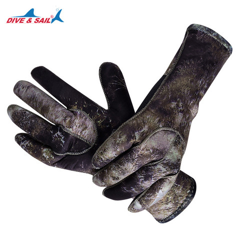 Guantes de buceo de neopreno de 3MM, guantes de neopreno para pesca submarina, guantes de submarinismo ► Foto 1/5