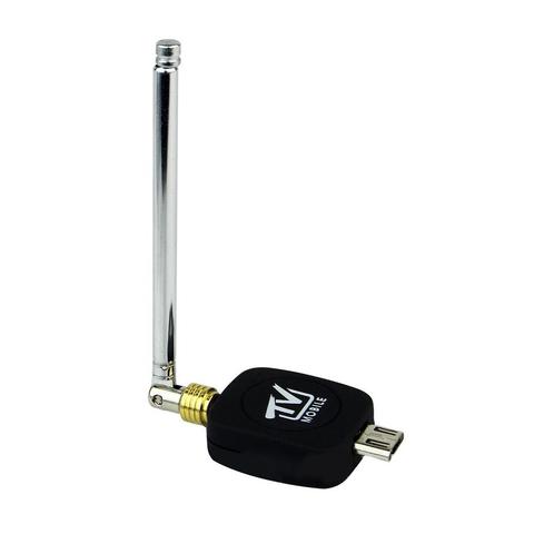 Receptor de TV DVB-T2, sintonizador de TV Digital DVB-T HD con antena Micro USB para Android, teléfono móvil, tableta, Dongle de TV, HDTV ► Foto 1/6