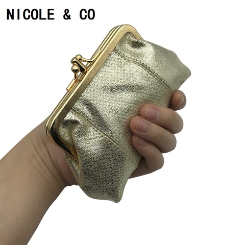 Nicole & Co-billeteras De Cuero Sintético Para Mujer, Tarjetero De