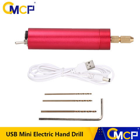 CMCP-minitaladro eléctrico USB para bricolaje, amoladora eléctrica, pluma de tallado, Kit de herramientas rotativas portátiles para pulir grabado ► Foto 1/6