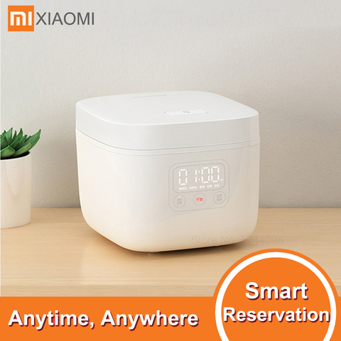 Xiaomi-olla eléctrica para arroz Mijia 1,6l, Mini cocina para el hogar, control por aplicación para cocinar arroz, pantalla Led inteligente para citas ► Foto 1/6