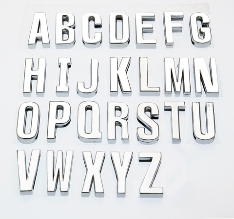 1pc alfabeto A-Z 30mm diapositiva cartas DIY pulsera & Pet joyas de cuello haciendo ► Foto 1/5