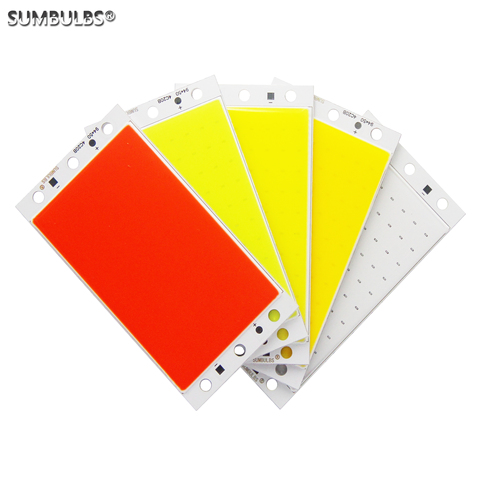 Panel de luz LED COB de 12V y 16W CC, módulo de lámpara de tira de 1600LM, Ultral brillante, 5 colores, Chip cob en placa, matriz de bombilla LED para DIY ► Foto 1/6