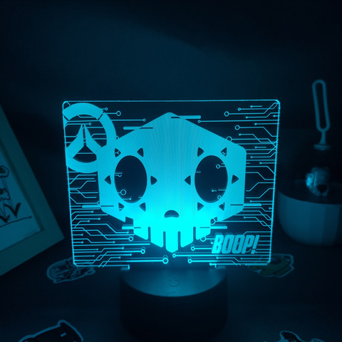 Overwatch-figuras de juego con lámpara Led RGB, decoración colorida de mesa para habitación de videojuegos, regalos de cumpleaños ► Foto 1/6