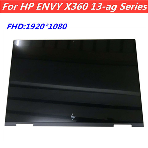 FHD 1920*1080 IPS pantalla LED pantalla LCD visualización táctil Asamblea + marco para HP Envy X360 13-AG serie ► Foto 1/2