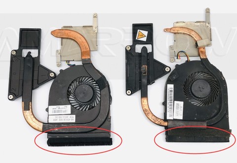 Original envío gratuito CPU de disipador de calor del ventilador para Lenovo Z570 B570 V570 ► Foto 1/5