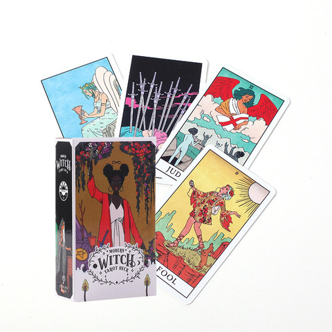 The Modern Witch Tarot-cartas de guía de cubierta, juego de cartas de mesa, tarjeta de adivinación mágica de destino ► Foto 1/6