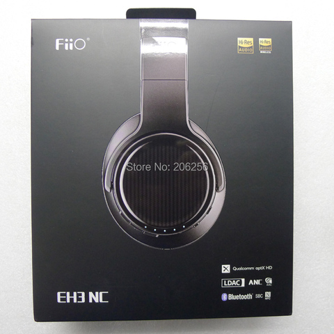 Auriculares inalámbricos con cancelación de ruido FiiO EH3 NC negros con Bluetooth aptX NFC HD LDAC AAC SBC Audio función inalámbrica de alta resolución ► Foto 1/6