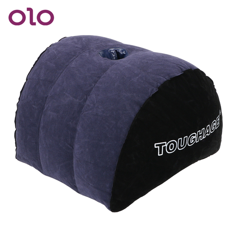 OLO-cojín de posición de masturbación para mujer, almohada inflable para ayuda sexual, muebles sexuales, flocado, juegos para adultos, productos para adultos ► Foto 1/6