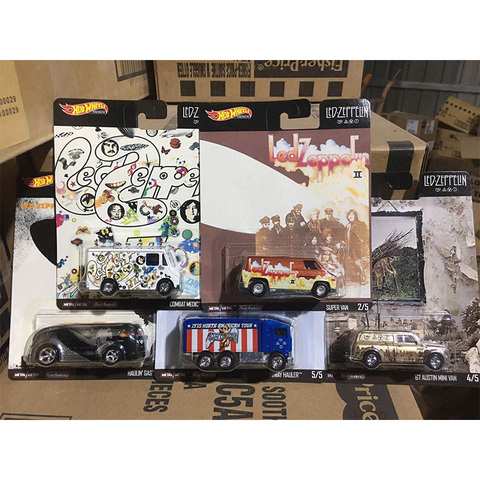 Los coches de ruedas calientes 1/64 cultura popular serie boutique DLB45 led zeppelin serie maquetas de coches de aleación ► Foto 1/6