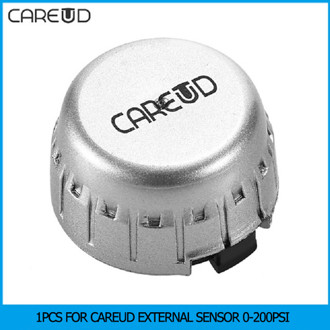 Sensor externo CAREUD con batería reemplazable, solo para Monitor de presión de neumáticos TPMS CAREUD con Sensor de 0-200psi, 1 unidad ► Foto 1/6