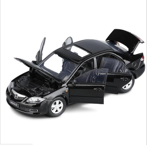 Colección coche modelo 1:32 Japón Mazda 6 Atenza de aleación clásico juguete de modelo de coche de juguete luz fiesta de los niños regalos ► Foto 1/6