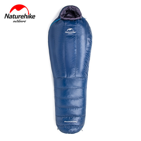 Naturehike-saco de dormir ULG400, ultraligero, compacto, de plumas de ganso, para acampar, impermeable, momia, saco para dormir al aire libre ► Foto 1/6