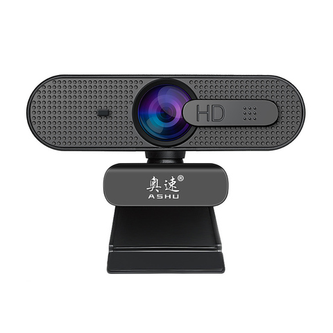 Cámara web autofocus 1080P HD con micrófono, USB, chat y vídeo ► Foto 1/6