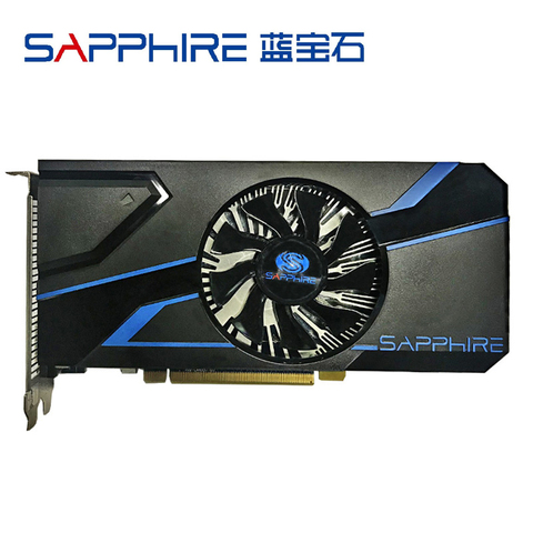 Tarjeta gráfica SAPPHIRE R7 250 1GB para AMD Radeon serie R7 R7-250 1G GDDR5 R7250 HDMI DVI DDR5 Juegos de PC tarjetas de vídeo usadas ► Foto 1/6