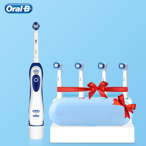 Cepillo de dientes eléctrico Oral B 7600s giratorio limpieza precisa tipo batería cepillo de dientes sónico para adultos con Estuche De Viaje ► Foto 1/6