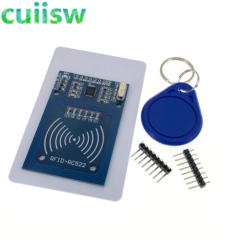 Módulo inalámbrico de antena RFID para Arduino IC KEY SPI, lector de escritura, tarjeta IC, módulo de proximidad, MFRC-522, RC522, RC-522 ► Foto 1/6