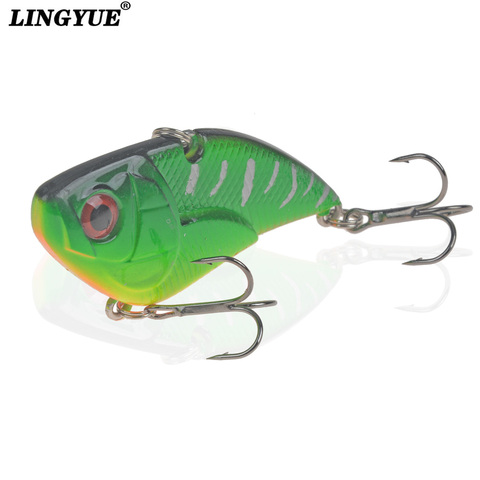 LINGYUE-señuelo de pesca de VIB duro de tiro largo, Wobblers ultrafinos móviles, Lucio Artificial Isca, Crankbait de 5,1 cm, 14,5g ► Foto 1/6