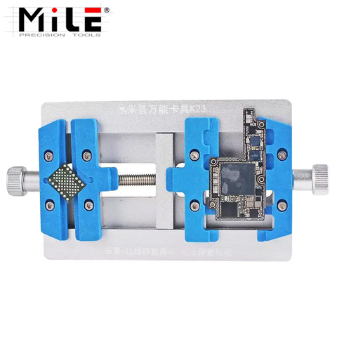 Mile-Herramienta de fijación de placa base de teléfono móvil, accesorio de rodamiento Universal para placa lógica de iPhone y Samsung, Chip IC, soporte de reparación BGA ► Foto 1/6