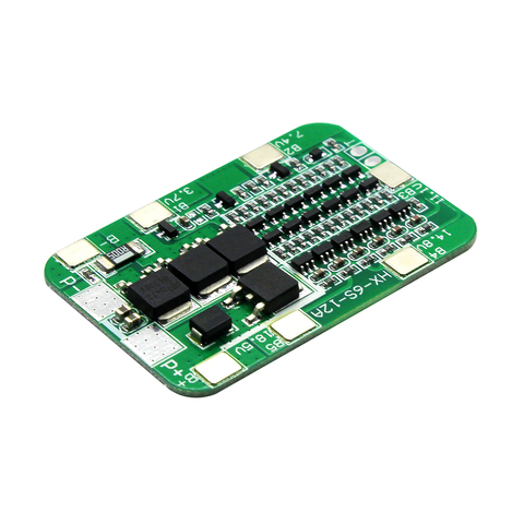 Placa de protección BMS 6S 15A 24V PCB para 6 paquetes 18650 Li-ion batería de litio módulo Placa de protección de batería ► Foto 1/3