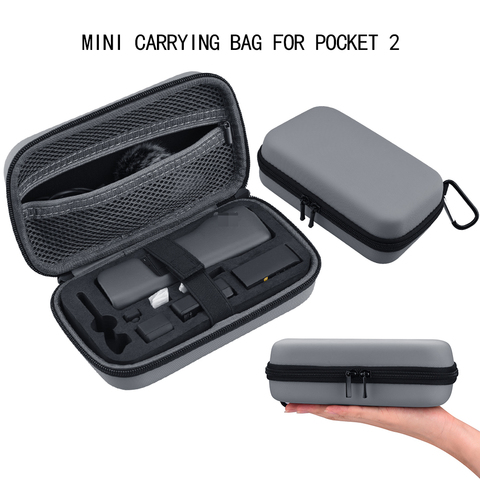 Mini bolsa de transporte para DJI Pocket 2 Creator, Combo de almacenamiento portátil, caja de amortiguación, protección de viaje, accesorio tipo cardán ► Foto 1/6